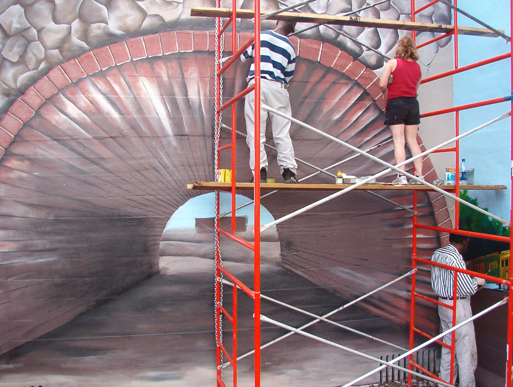 Waycross Overpass Mural